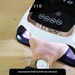 VIO V1 Nageldroger Voor Gellak Met 2M Lang Snoer - Manicure En Pedicure - Krachtige 168 Watt UV Lampen - Nagelstudio -Beauty Verkoop 1200x1200 1022