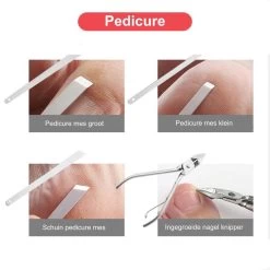 Luxe Manicure En Pedicure Set - Nagelverzorging - Nail Art - 18 Delig - Zwart -Beauty Verkoop 1200x1200 1024