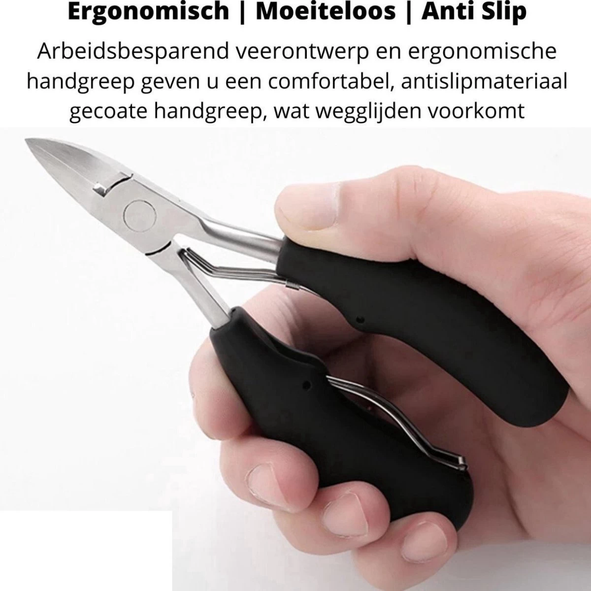 Merkloos Nageltang Voor Harde Teennagels - Manicureset Teennagelknipper - Teennagelschaar - Pedicure Set 6 Merkloos Nageltang Voor Harde Teennagels - Manicureset Teennagelknipper - Teennagelschaar - Pedicure Set - Afbeelding 4