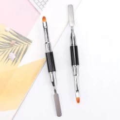 Nagel Polygel Tool - Gel Penseel - Nail Poly Gel Tool - 2 In 1 Kwast Met Spatel -Beauty Verkoop 1200x1200 1065