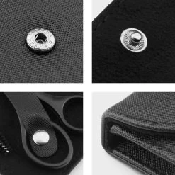 Wenkbrauw Trimmer Set - 8-delig – Met Epileer Pincet, 2x Wenkbrauw Schaartje, 2x Wenkbrauwmesje, Wenkbrauw Borstel, Wenkbrauwpotlood, Spoolie – In Stevige Etui - Zwart -Beauty Verkoop 1200x1200 1101