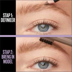 Maybelline New York - Express Brow Shaping Pencil - 05 Deep Brown - Bruin Wenkbrauwpotlood En Borstel -Beauty Verkoop 1200x1200 1125
