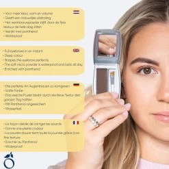 Herome Eye Care Wenkbrauw Poeder Zwart - Compact Brow Powder Nearly Black - Waterproof Verrijkt Met Panthenol - Volumineuze Wenkbrauwen In Een Handomdraai -Beauty Verkoop 1200x1200 1176