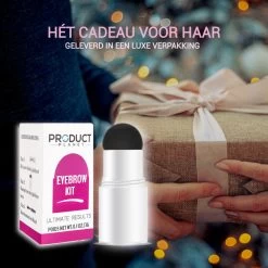 ProductPlanet Premium Wenkbrauw Stempel - Wenkbrauw Sjabloon - Wenkbrauwstempel - Brow Stamp - 10 Sjablonen - Borsteltje - Herbruikbaar - Waterdicht - Cadeau Voor Haar - Zwart -Beauty Verkoop 1200x1200 1205