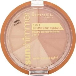 Rimmel London Rimmel - SunShimmer 3 In 1 Shimmering Bronzer Lustrous Powder 9.9 G 1 Gold Princess - -Beauty Verkoop 1200x1200 138