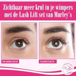 MURLEY'S Lashlift Set Met Wimperverf & Wenkbrauwverf, Met Zwarte Verf -Beauty Verkoop 1200x1200 428