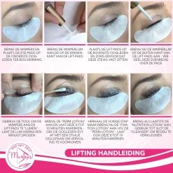 MURLEY'S Lashlift Set Met Wimperverf & Wenkbrauwverf, Met Zwarte Verf -Beauty Verkoop 1200x1200 429