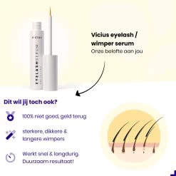 Wimperserum Van Vicius - Eyelash Serum Voor Wimper Groei - Vollere En Langere Wimpers - 5ML -Beauty Verkoop 1200x1200 435