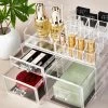 Wowup Makeup Organizer | Cosmetica Houder | Makeup Doos | Transparant | Tweedelig | Sieradendoos | Nagellak Opberger | Makeup Opberger | Lippenstift Opberger | Lippenstift Organizer -Beauty Verkoop 1200x1200 549