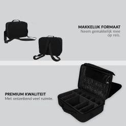 Cosmetica Koffer - Make-up Koffer Met Verstelbare Vakken - Visagie En Nagelstyliste Beauty Koffer - 35x25x11CM -Beauty Verkoop 1200x1200 587
