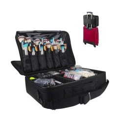 Cosmetica Koffer - Make-up Koffer Met Verstelbare Vakken - Visagie En Nagelstyliste Beauty Koffer - 40x30x14CM 18 Cosmetica Koffer - Make-up Koffer Met Verstelbare Vakken - Visagie En Nagelstyliste Beauty Koffer - 40x30x14CM -Beauty Verkoop 1200x1200 598