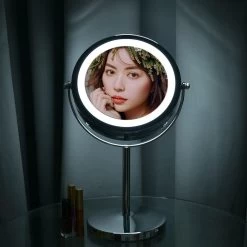 A&K Make Up Spiegel Met Ringverlichting | LED Verlichting | Scheerspiegel - Zilver 18 A&K Make Up Spiegel Met Ringverlichting | LED Verlichting | Scheerspiegel - Zilver -Beauty Verkoop 1200x1200 652