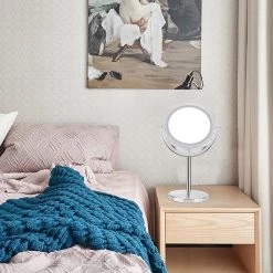 A&K Make Up Spiegel Met Ringverlichting | LED Verlichting | Scheerspiegel - Zilver 21 A&K Make Up Spiegel Met Ringverlichting | LED Verlichting | Scheerspiegel - Zilver -Beauty Verkoop 1200x1200 654