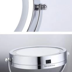 A&K Make Up Spiegel Met Ringverlichting | LED Verlichting | Scheerspiegel - Zilver 23 A&K Make Up Spiegel Met Ringverlichting | LED Verlichting | Scheerspiegel - Zilver -Beauty Verkoop 1200x1200 656