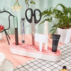 Make Up Organizer - Melon - Make Up Holder - Kwasten Organizer - Make Up Houder - Nagellak/Lipstick Organizer - Lippenstift Houder - Siliconen -Beauty Verkoop 1200x1200 685