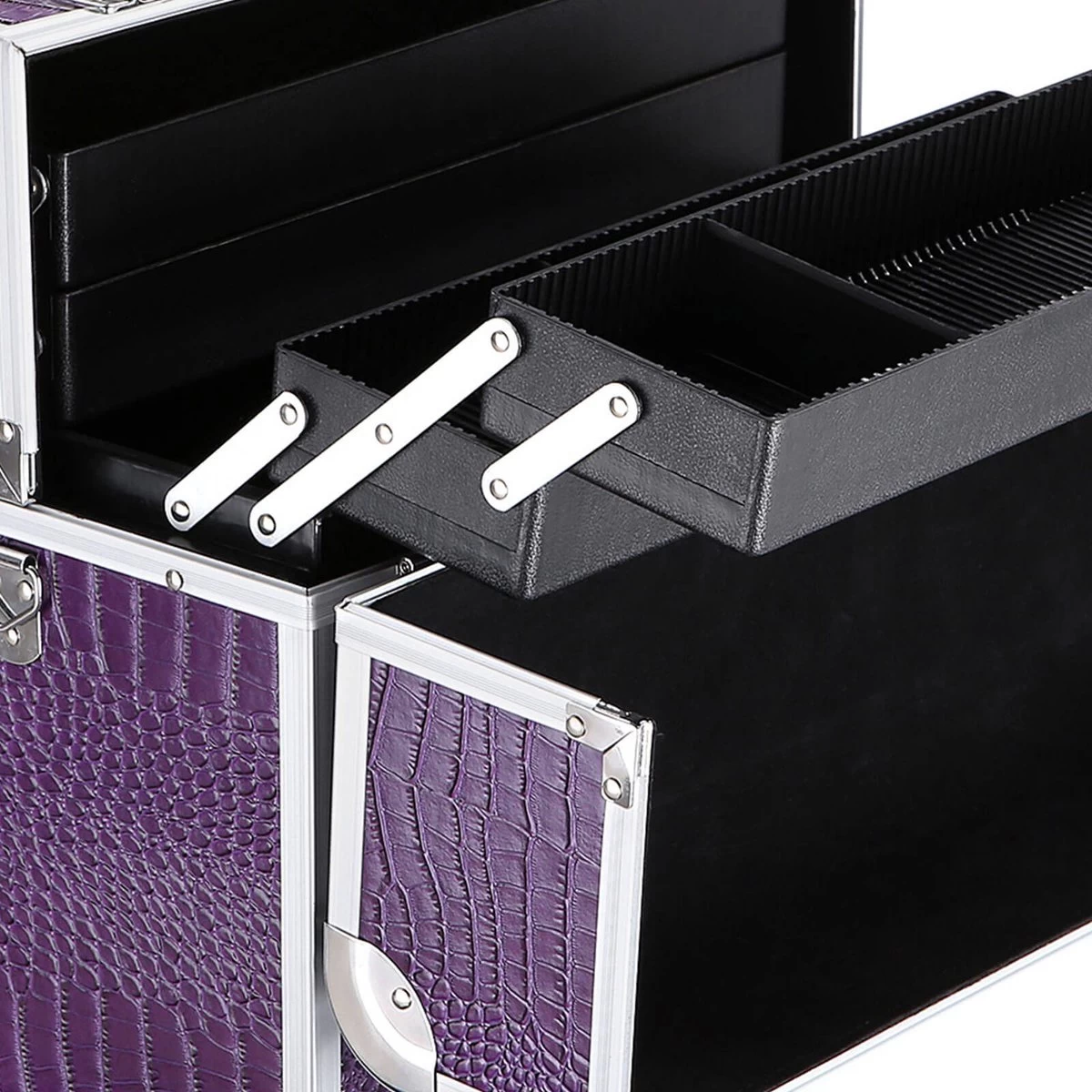 Beauty Koffer Deluxe - Cosmetica Koffer - Nagelstyliste Case - Pedicure - Make-up 4 Beauty Koffer Deluxe - Cosmetica Koffer - Nagelstyliste Case - Pedicure - Make-up - Afbeelding 2