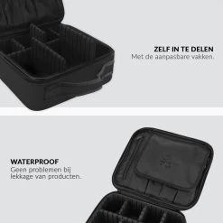Cosmetica Koffer - Make-up Koffer Met Verstelbare Vakken - Visagie En Nagelstyliste Beauty Koffer - 26x23x9CM -Beauty Verkoop 1200x1200 736