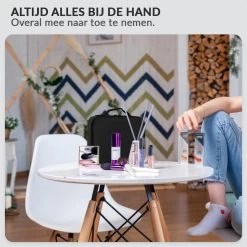 Cosmetica Koffer - Make-up Koffer Met Verstelbare Vakken - Visagie En Nagelstyliste Beauty Koffer - 26x23x9CM -Beauty Verkoop 1200x1200 737
