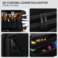 Cosmetica Koffer - Make-up Koffer Met Verstelbare Vakken - Visagie En Nagelstyliste Beauty Koffer - 37x27x13CM -Beauty Verkoop 1200x1200 749