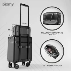 PIXMY® - MT130-S - Make Up Koffer - Cosmetica Koffer - DESIGN -Beauty Verkoop 1200x1200 757