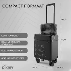 PIXMY® - MT130-S - Make Up Koffer - Cosmetica Koffer - DESIGN -Beauty Verkoop 1200x1200 762