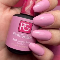 Pink Gellac - Sweet Pink - Gellak - Vegan - Roze - Glanzend - 15ml -Beauty Verkoop 1200x1200 844