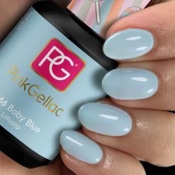 Pink Gellac - Baby Blue - Gellak - Vegan - Blauw - Glanzend - 15ml -Beauty Verkoop 1200x1200 845