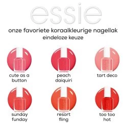 Essie Sunday Funday 268 - Koraal - Nagellak -Beauty Verkoop 1200x1200 857