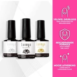 Luneya Gellak - Starterspakket - Primer - Base Coat - Top Coat - LED Lamp Gel Nagellak -Beauty Verkoop 1200x1200 951