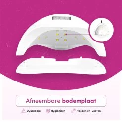 TheBeautyWay Nageldroger - Voor Gelnagels - Geschikt Voor Elke Nagel Gellak - 24 LEDs 12 TheBeautyWay Nageldroger - Voor Gelnagels - Geschikt Voor Elke Nagel Gellak - 24 LEDs -Beauty Verkoop 1200x1200 979