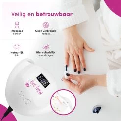 TheBeautyWay Nageldroger - Voor Gelnagels - Geschikt Voor Elke Nagel Gellak - 24 LEDs 15 TheBeautyWay Nageldroger - Voor Gelnagels - Geschikt Voor Elke Nagel Gellak - 24 LEDs -Beauty Verkoop 1200x1200 982