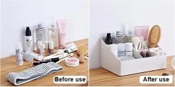 Merkloos Make-Up Organizers - Opbergdoos - Cosmetica - Beige - Sieraden - Nagelak - Make Up Organizer - Make Up Organizers -Beauty Verkoop 1200x604 1