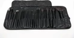 De Ultieme Make-up Ervaring: Cosmetische Spiegel Met 16 LED's En Set Van 24 Professionele Make-up Kwasten - Perfect Voor Een Vlekkeloze En Verlichte Look! Spiegel - Kwasten - Make-up Kwasten - Make-up Spiegel - Verlichting - LED - -Beauty Verkoop 1200x622 1