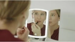 Merkloos Make-up Organizer Met Spiegel En LED Van METU-Online - Make Up Opberger - Make Up Spiegel Met Led Lamp - Makeup Opbergdoos - Make-up Spiegel Wit - Make Up Spiegel Met Verlichting En Usb - Make Up Koffer - Make Up Tafel - Make Up Organizer -Beauty Verkoop 1200x681 1