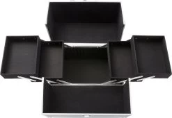 AREBOS Cosmetica Koffer - Beauty Case - Cosmetica Trolley - 15 L - Zilber 22 AREBOS Cosmetica Koffer - Beauty Case - Cosmetica Trolley - 15 L - Zilber -Beauty Verkoop 1200x826 1