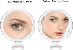 5 Inch, 20x Vergrotende Spiegel, Tweezijdige Spiegel, 20X/1x Vergroting, Opvouwbare Make-upspiegel Met Handheld/standaard, Gebruik Voor Make-up Toepassing, Pincet, En Mee-eter/smetverwijdering. (zilver) 17 5 Inch, 20x Vergrotende Spiegel, Tweezijdige Spiegel, 20X/1x Vergroting, Opvouwbare Make-upspiegel Met Handheld/standaard, Gebruik Voor Make-up Toepassing, Pincet, En Mee-eter/smetverwijdering. (zilver) -Beauty Verkoop 1200x828 2