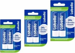 Labello Original Lippenbalsem - 6 X 4,8 Gram / 5,5 Ml