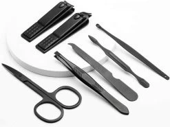 Fritzline© Manicureset 7 Delig - Nagelset Incl. Nagelvijl & Nagelknipper - Nagel Verzorging - Zwart -Beauty Verkoop 1200x900 13