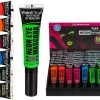 Merkloos PAINTGLOW UV EYE MASCARA SET - 8 Stuks - NEON - Feest Make Up - Carnaval -Beauty Verkoop 1200x914