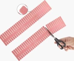 Merkloos Kunststof Ladeverdeler - Lade Organizer - Set Van 4 Stuks - Voor Kleding/Keuken/Bureau/Make-Up - Op Maat Te Knippen - 37x7CM - Wit -Beauty Verkoop 1200x992