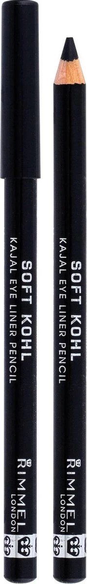 Rimmel London Soft Kohl Kajal Oogpotlood - 061 Jet Black 11 Rimmel London Soft Kohl Kajal Oogpotlood - 061 Jet Black - Afbeelding 9