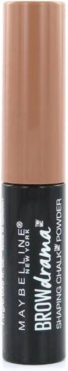 Maybelline Brow Drama Shaping Chalk Powder - 100 Blonde 3 Maybelline Brow Drama Shaping Chalk Powder - 100 Blonde