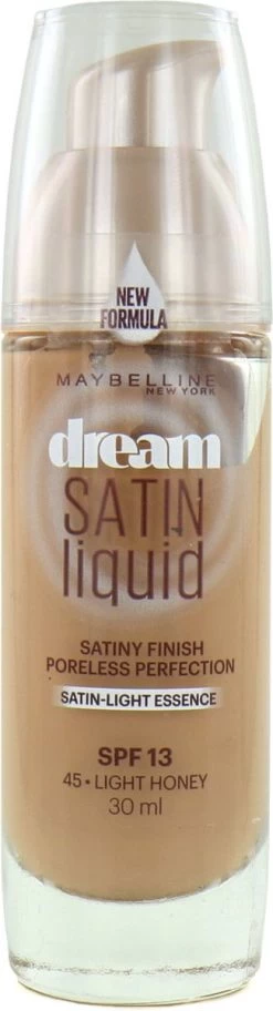 Maybelline Dream Radiant Liquid - 45 Light Honey - Foundation Geschikt Voor De Droge Huid Met Hyaluronzuur - 30 Ml -Beauty Verkoop 325x1200 1