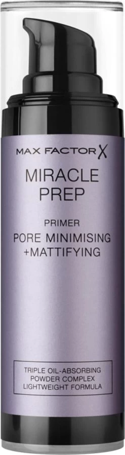 Max Factor Miracle Prep Primer Pore Minimising & Mattifying - 30 Ml -Beauty Verkoop 330x1200 3