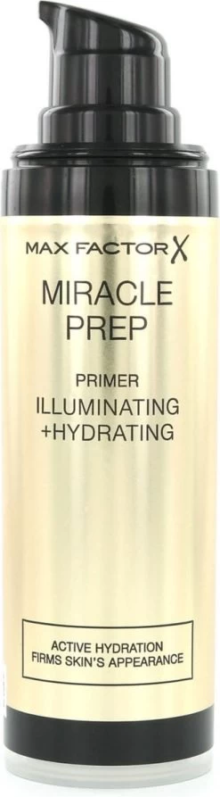 Max Factor Miracle Prep Primer Illuminating & Hydrating - 000 Transparant - 30 Ml -Beauty Verkoop 332x1200