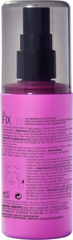 Maybelline Lasting Fix Setting Spray - 100 Ml -Beauty Verkoop 366x1200 4