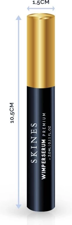 Skines® Wimperserum Premium – Eyelash Serum - Wenkbrauw Serum - Wimper Groei - 3ML -Beauty Verkoop 385x1200
