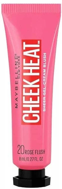Maybelline Cheek Heat Cream Blush - 20 Rose Flash -Beauty Verkoop 395x1200
