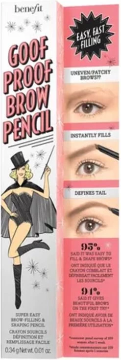 Benefit Goof Proof Brow Shaping Pencil 06 Cool Soft Black 13 Benefit Goof Proof Brow Shaping Pencil 06 Cool Soft Black -Beauty Verkoop 406x1200 4