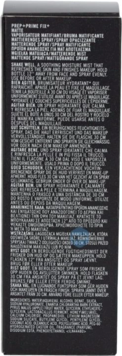 MAC Cosmetics Prep + Prime Fix+ Matte Primer - 100 Ml -Beauty Verkoop 412x1200